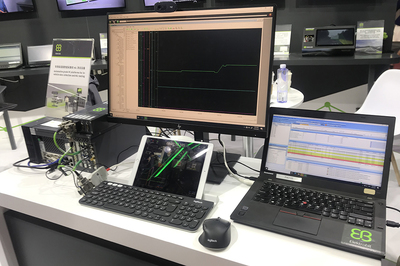 汽车科技公司Elektrobit上海车展展示车辆基础架构软件